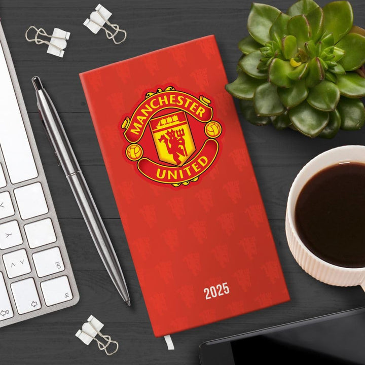 Manchester United FC Slim 2025 Diary