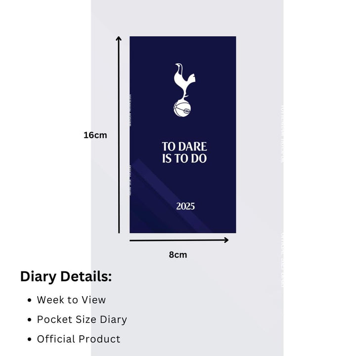 Tottenham Hotspur FC Slim 2025 Diary