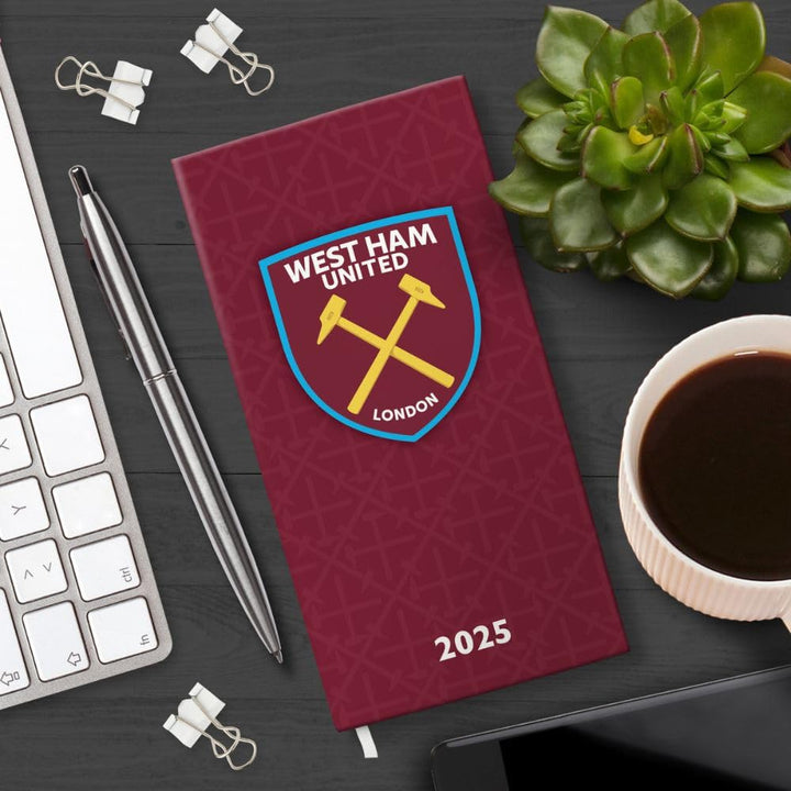 West Ham United FC Slim 2025 Diary