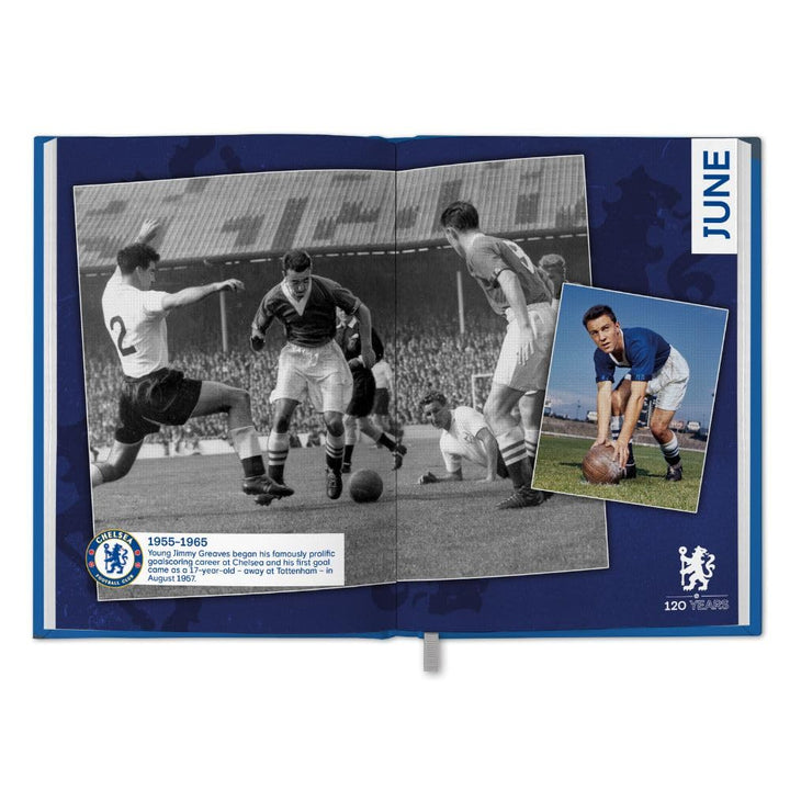 Chelsea FC A5 2025 Diary