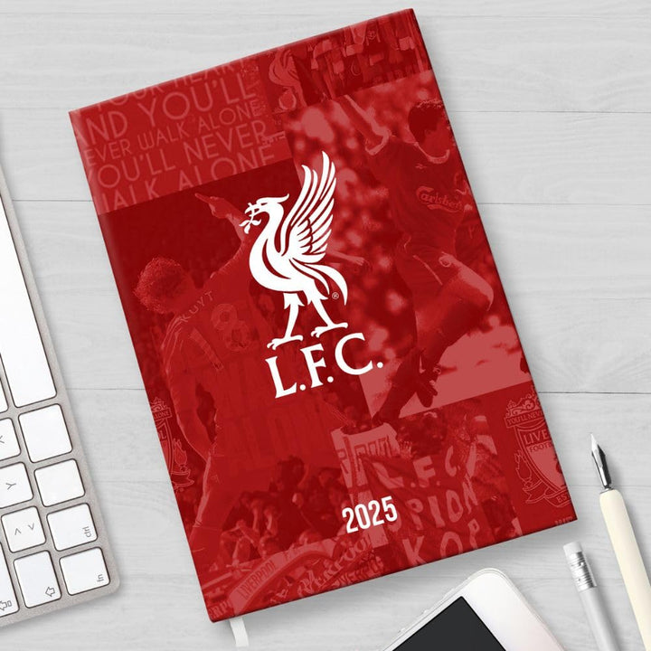 Liverpool FC A5 2025 Diary