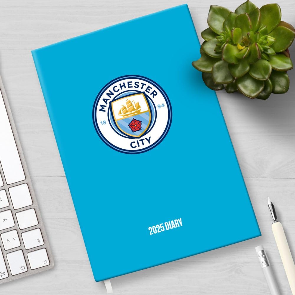 Manchester City FC A5 2025 Diary