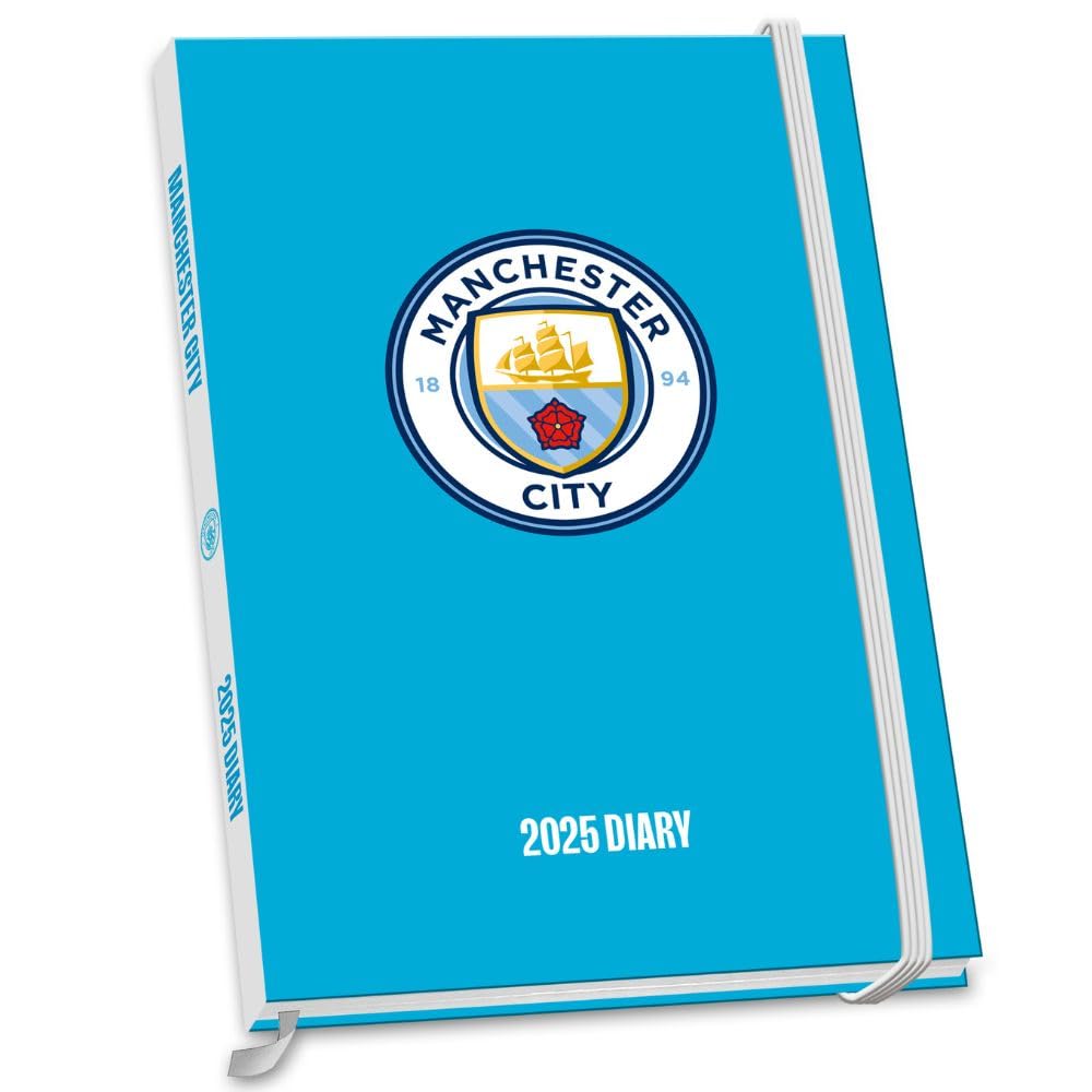 Manchester City FC A5 2025 Diary