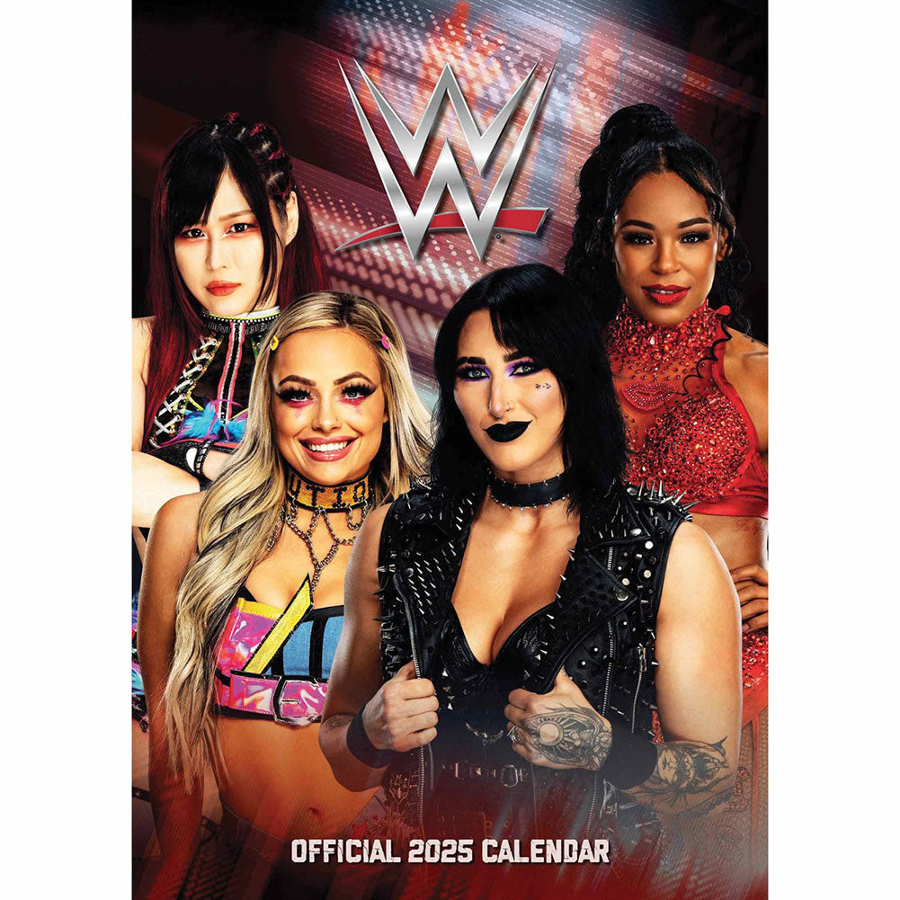 WWE Women A3 2025 Calendar