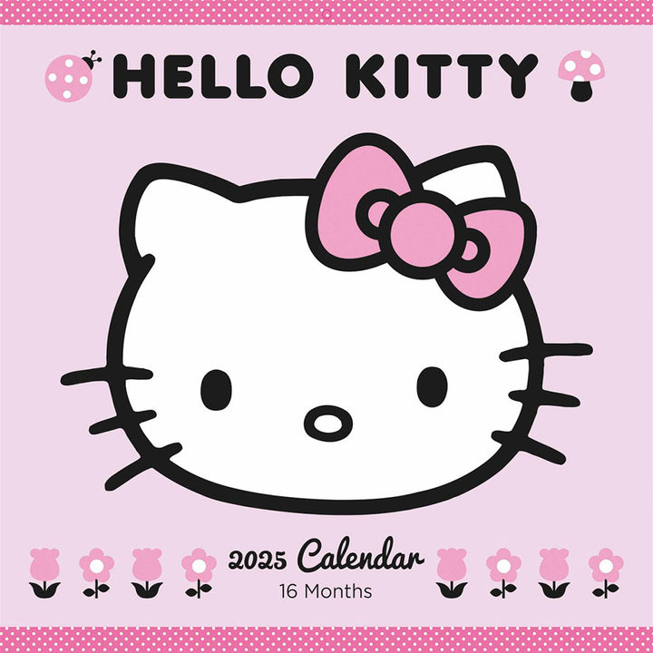 Hello Kitty Square 2025 Calendar