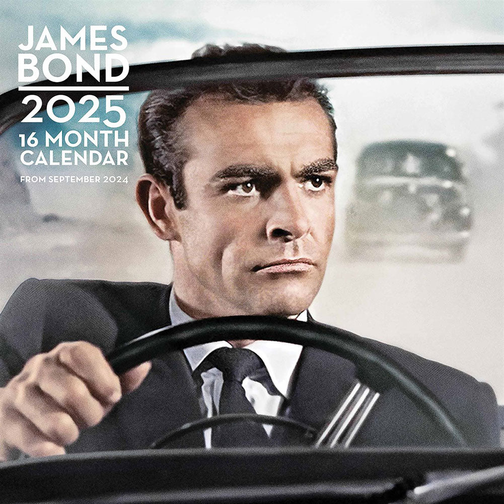 James Bond Square 2025 Calendar