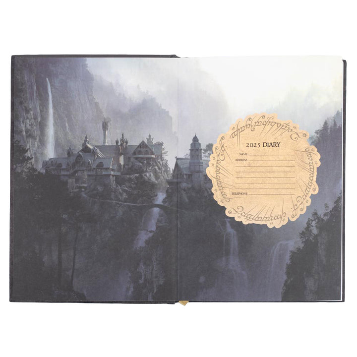 The Lord Of The Rings A5 2025 Diary
