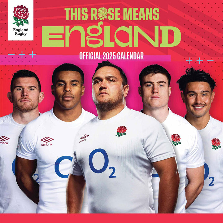 England RFU Square 2025 Calendar