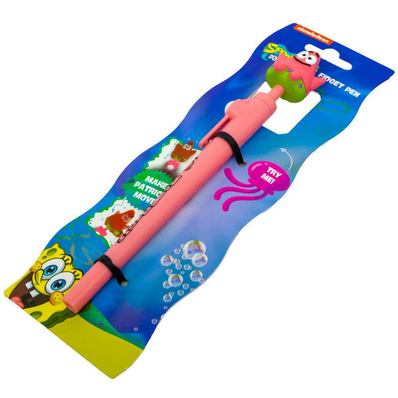 SpongeBob SquarePants Fidget Pen, close-up detail