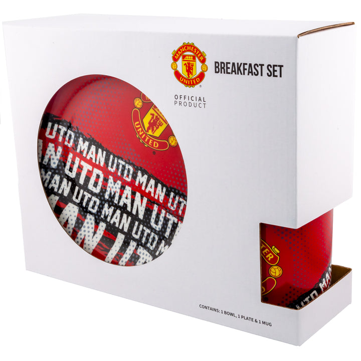 Manchester United Breakfast Set