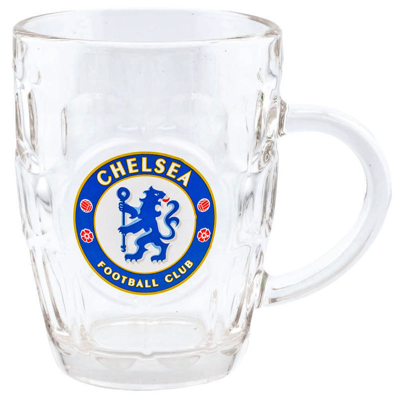 Chelsea FC Dimple Glass Tankard collectible from Infinity Collectables 2026