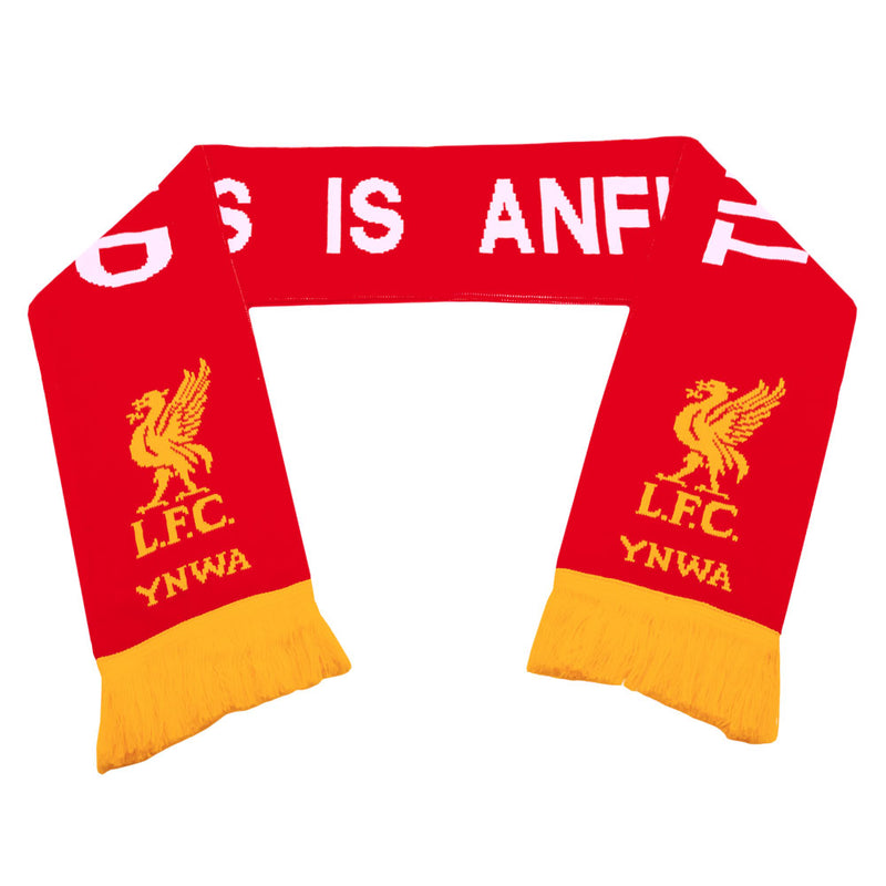 Liverpool FC This Is Anfield Scarf, side angle