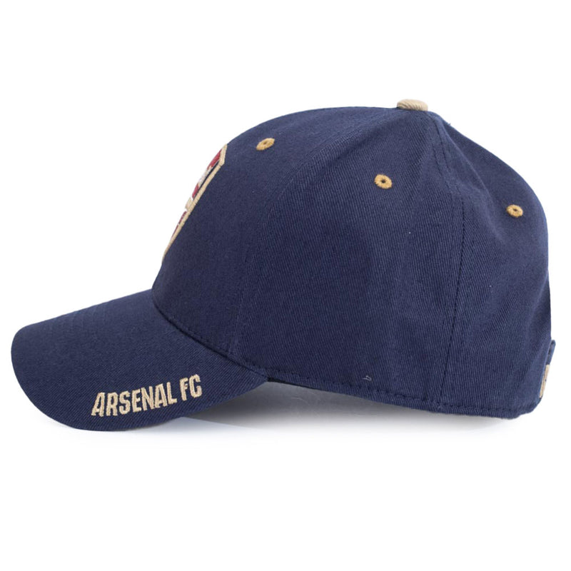 Arsenal FC Navy Frost MVP Cap, side angle