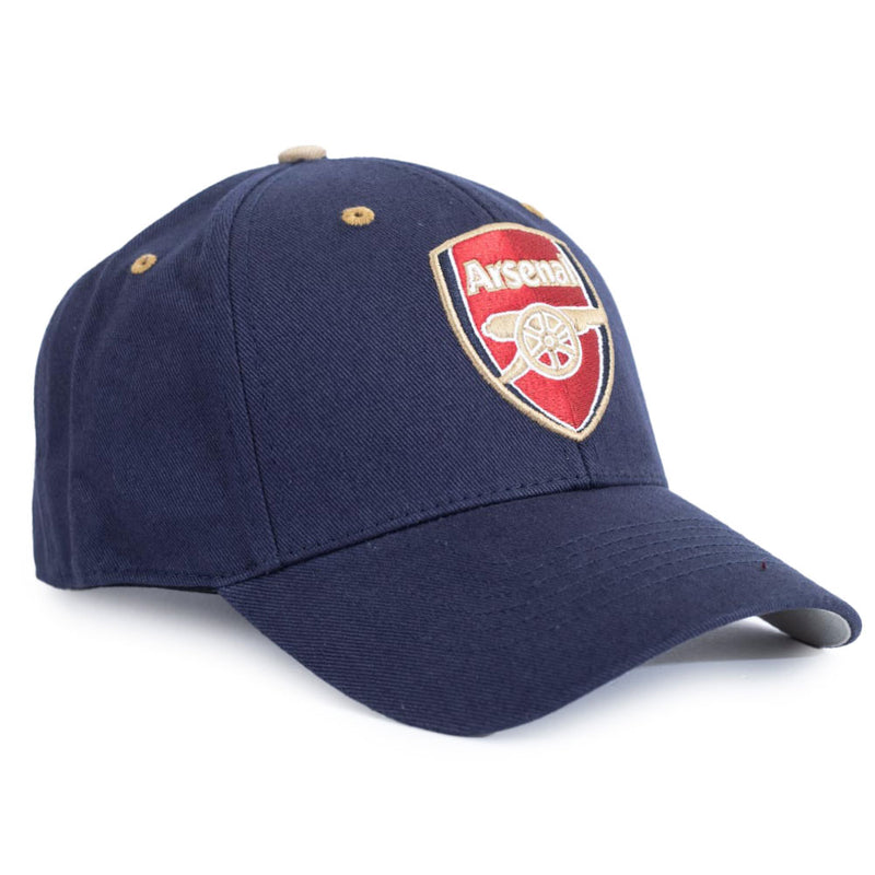 Arsenal FC Navy Frost MVP Cap, close-up detail