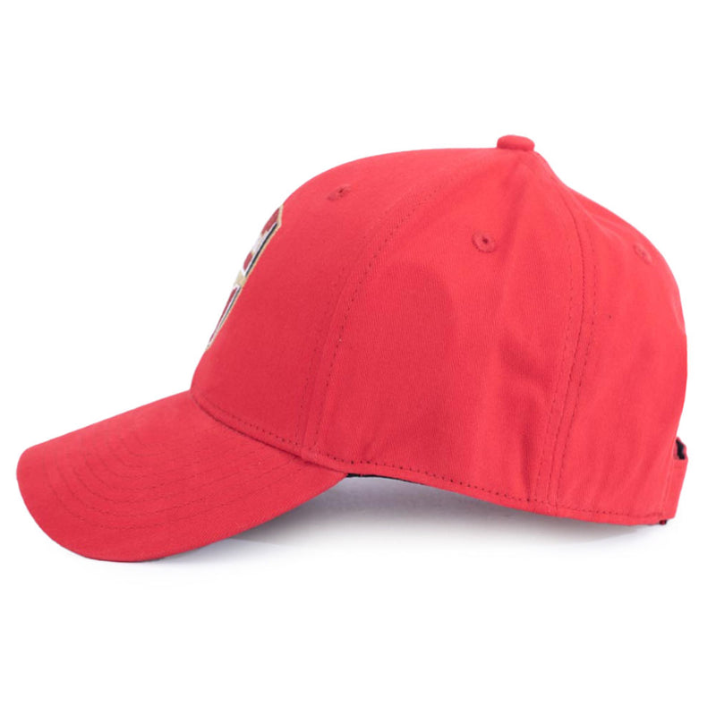Arsenal FC Red Core Cap, side angle