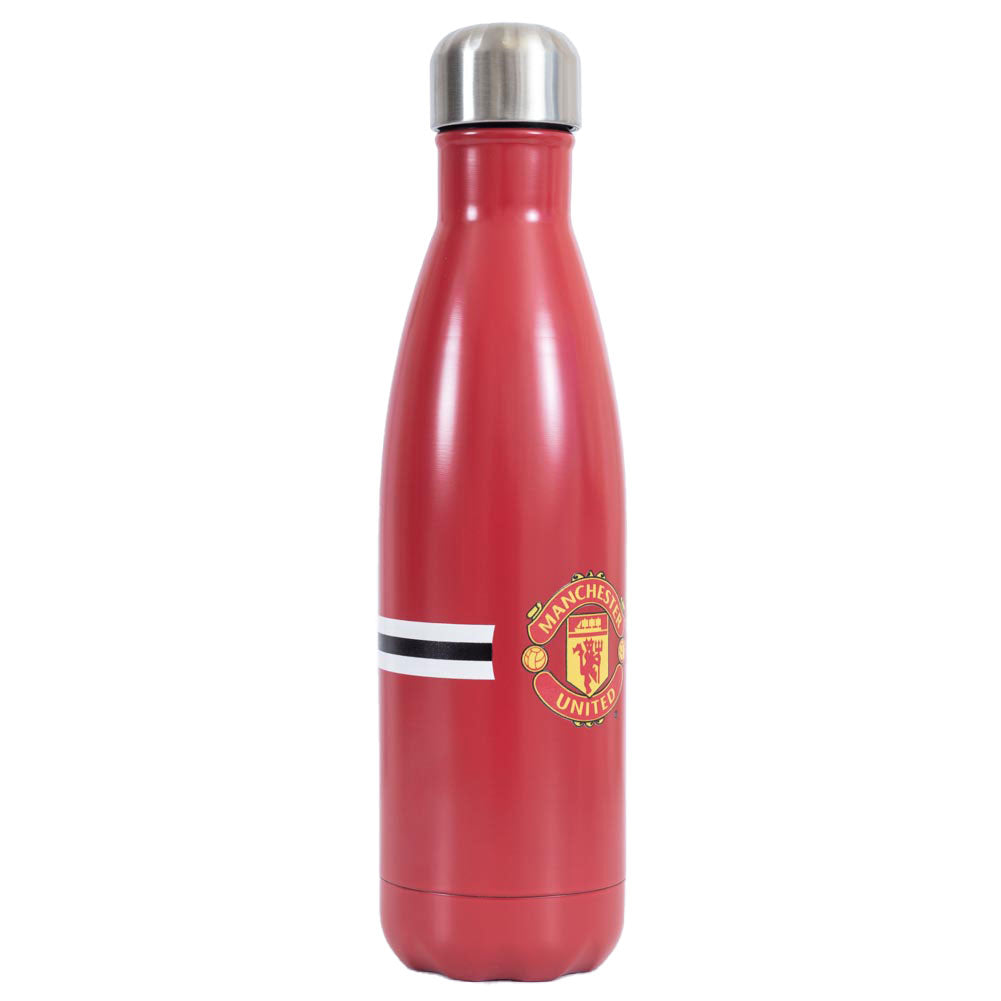 Manchester United FC Stripe Thermal Flask