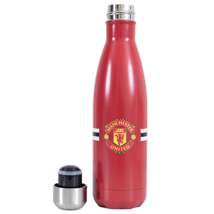 Manchester United FC Stripe Thermal Flask