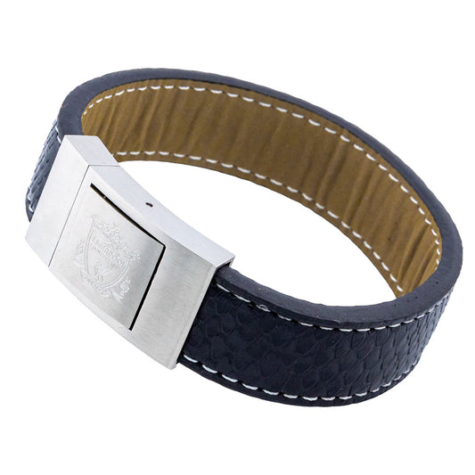 Liverpool FC Stitched Leather Bracelet collectible from Infinity Collectables 2026