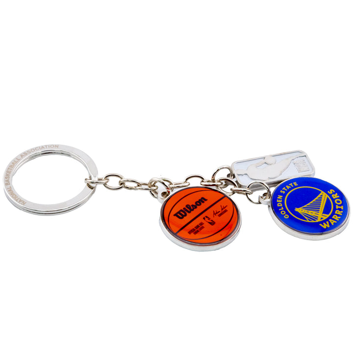 Golden State Warriors Charm Keyring