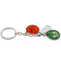 Milwaukee Bucks Charm Keyring, alternate view