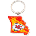 Kansas City Chiefs State Shape Keyring collectible from Infinity Collectables 2026