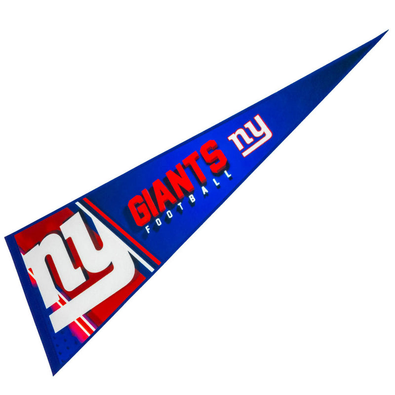 New York Giants Classic Felt Pennant, side angle