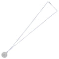 Manchester City FC Sterling Silver Pendant & Chain, side angle