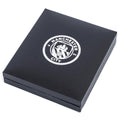 Manchester City FC Sterling Silver Pendant & Chain, close-up detail