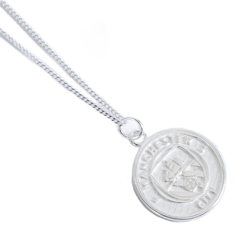 Manchester City FC Sterling Silver Pendant & Chain collectible from Infinity Collectables 2026
