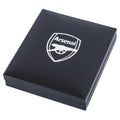 Arsenal FC 18ct Gold Plated on Silver Cannon Pendant & Chain, close-up detail