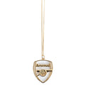 Arsenal FC 18ct Gold Plated on Silver Crest Pendant & Chain, alternate view