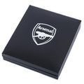 Arsenal FC 18ct Gold Plated on Silver Crest Pendant & Chain, close-up detail