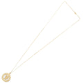 Chelsea FC 18ct Gold Plated on Silver Pendant & Chain, side angle