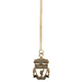 Liverpool FC 18ct Gold Plated on Silver Crest Pendant & Chain, alternate view