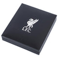 Liverpool FC 18ct Gold Plated on Silver Crest Pendant & Chain, close-up detail