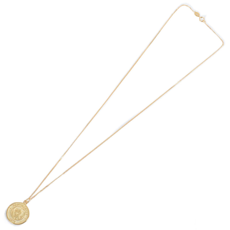 Manchester City FC 18ct Gold Plated on Silver Pendant & Chain, side angle