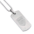 Arsenal FC Slim Dog Tag & Chain