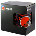Cleveland Browns Camo Mug, close-up detail
