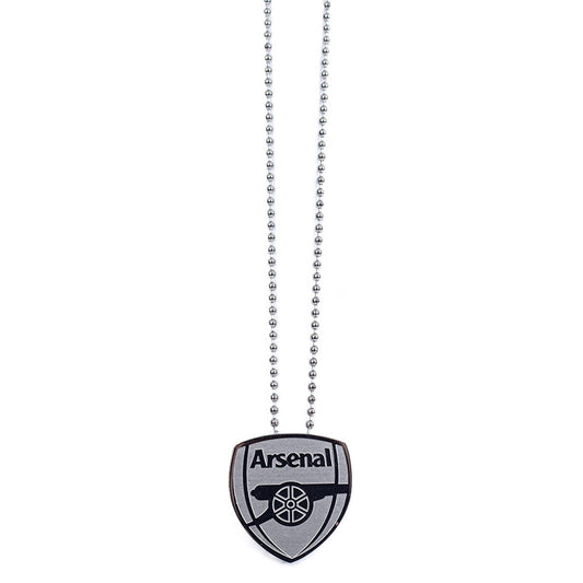 Arsenal FC Stainless Steel Large Pendant & Chain, alternate view
