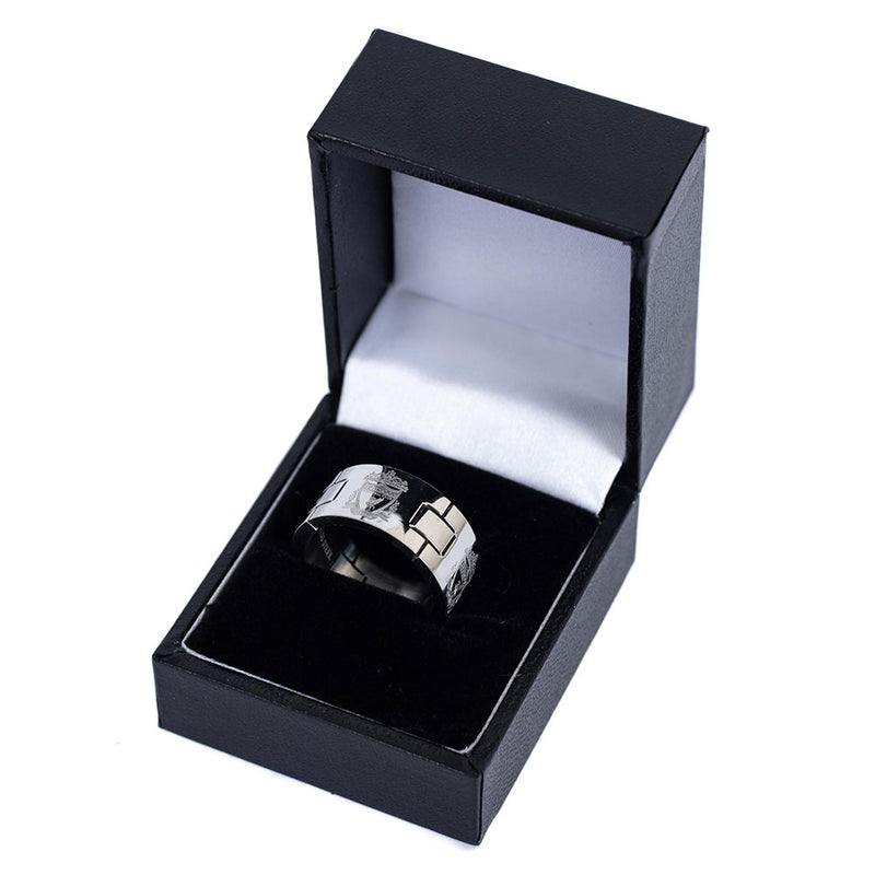 Liverpool FC Link Ring Small, side angle