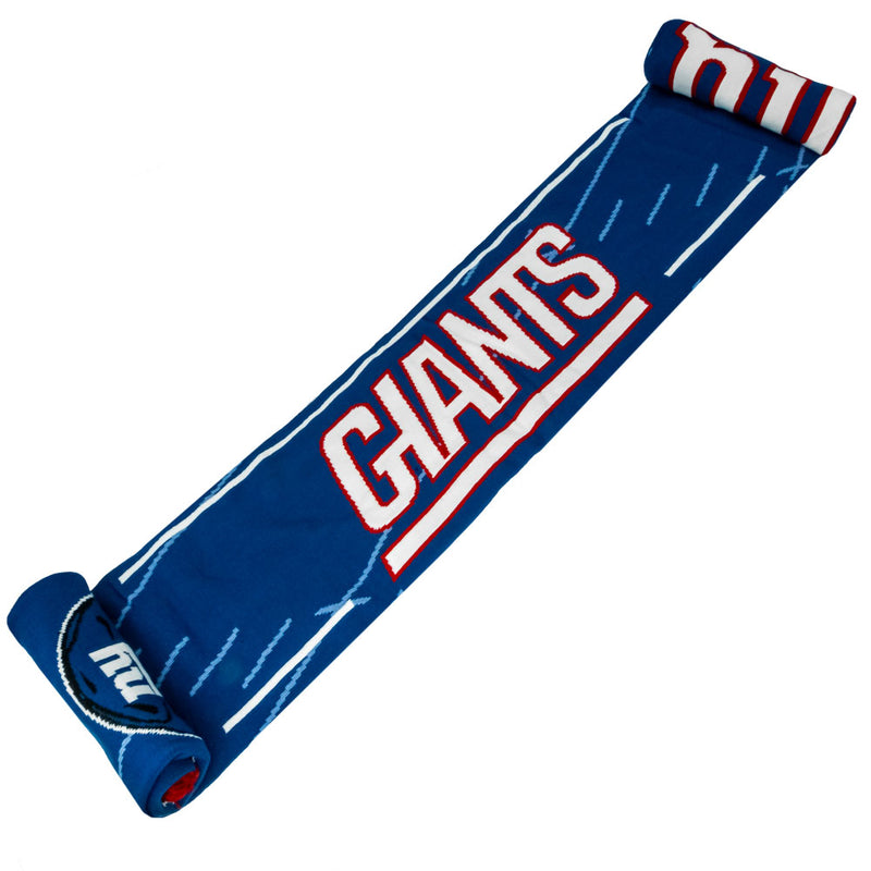 New York Giants HD Jacquard Scarf, side angle