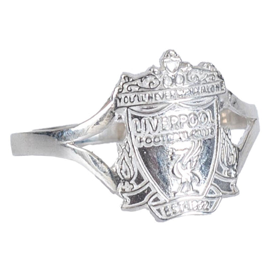 Liverpool FC Sterling Silver Split Shank Ring Medium, alternate view