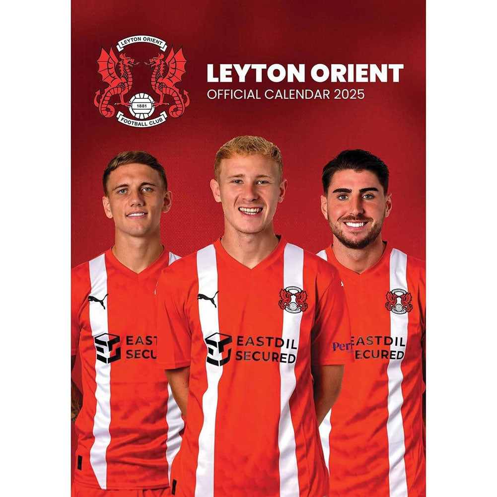 Leyton Orient FC A3 2025 Calendar