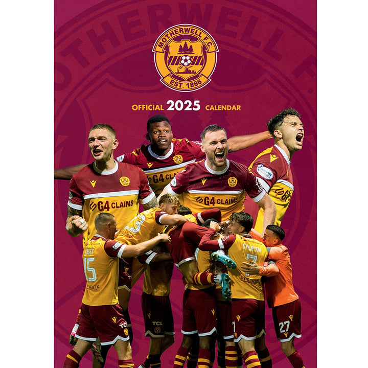 Motherwell FC A3 2025 Calendar