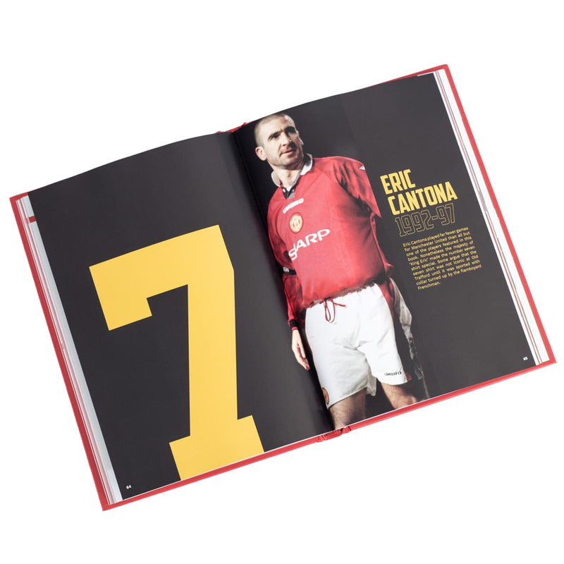 Manchester United Magnificent Number 7s Book, alternate view