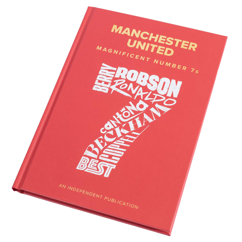 Manchester United Magnificent Number 7s Book collectible from Infinity Collectables 2026