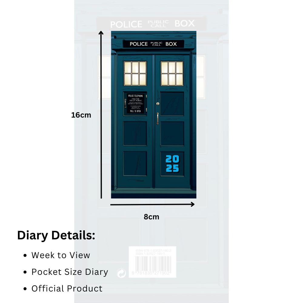 Doctor Who Slim 2025 Diary