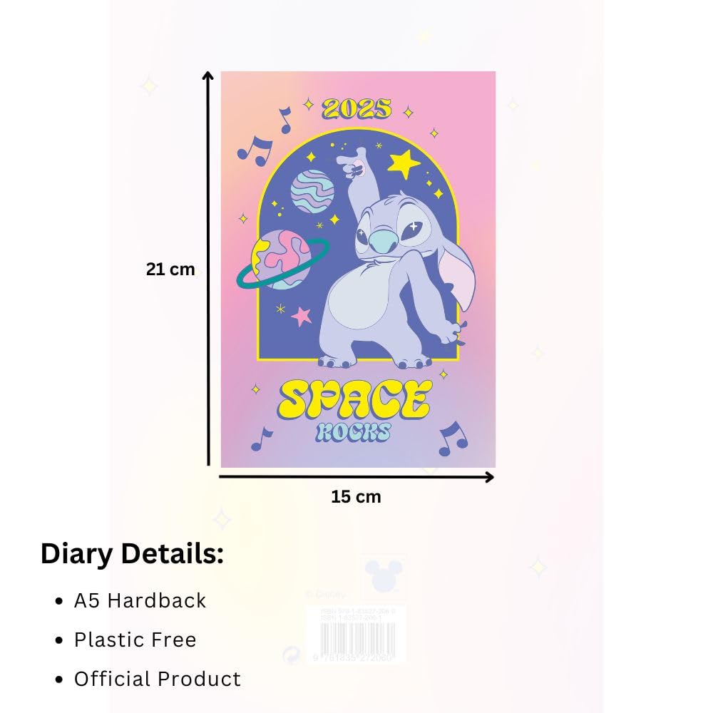 Lilo & Stitch A5 2025 Diary