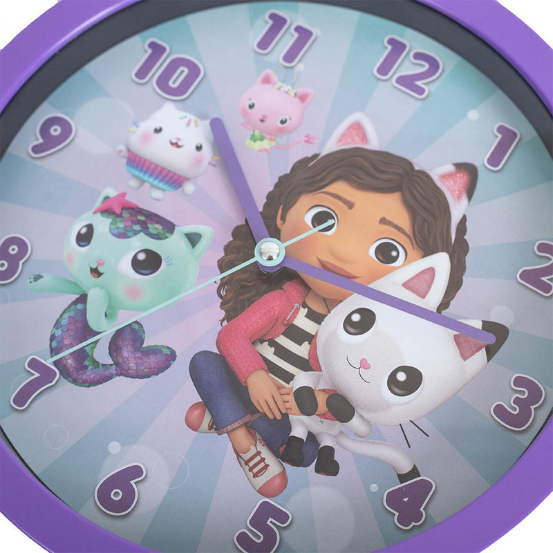 Gabby's Dollhouse Wall Clock, side angle