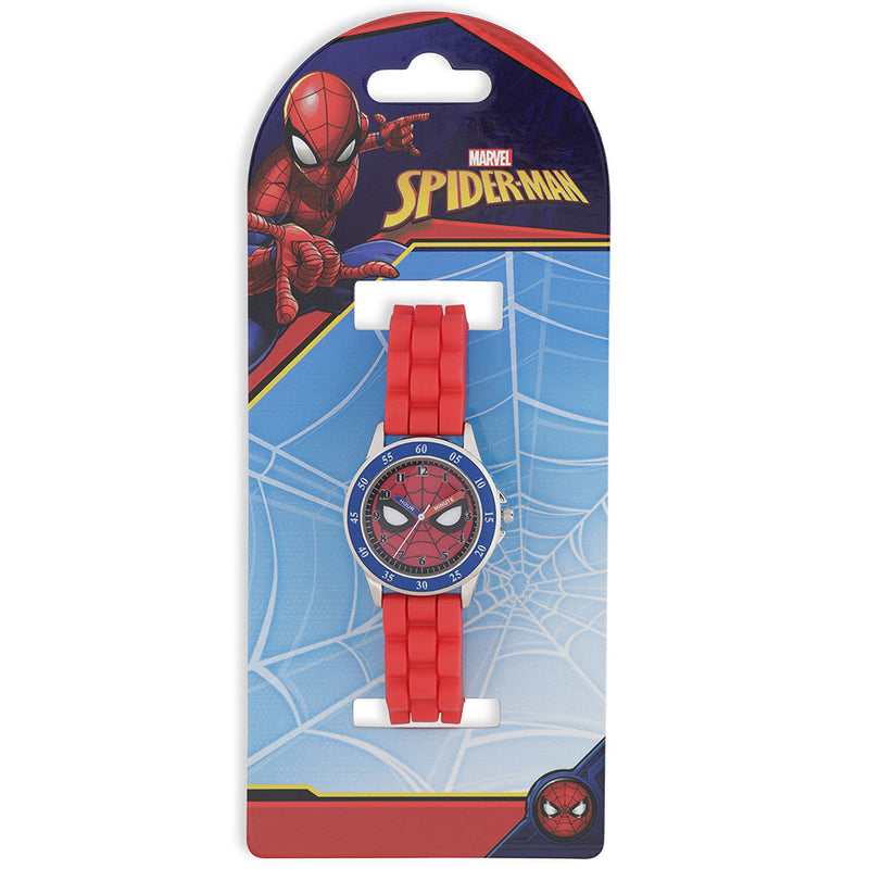 Spider-Man Mask Junior Time Teacher Watch, side angle